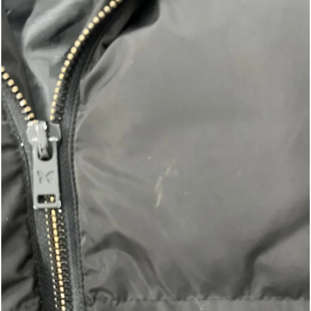 Good For Nothing Puffer Jacket Men 2XL Black United Kingdom Zip Pockets Outdoor‎